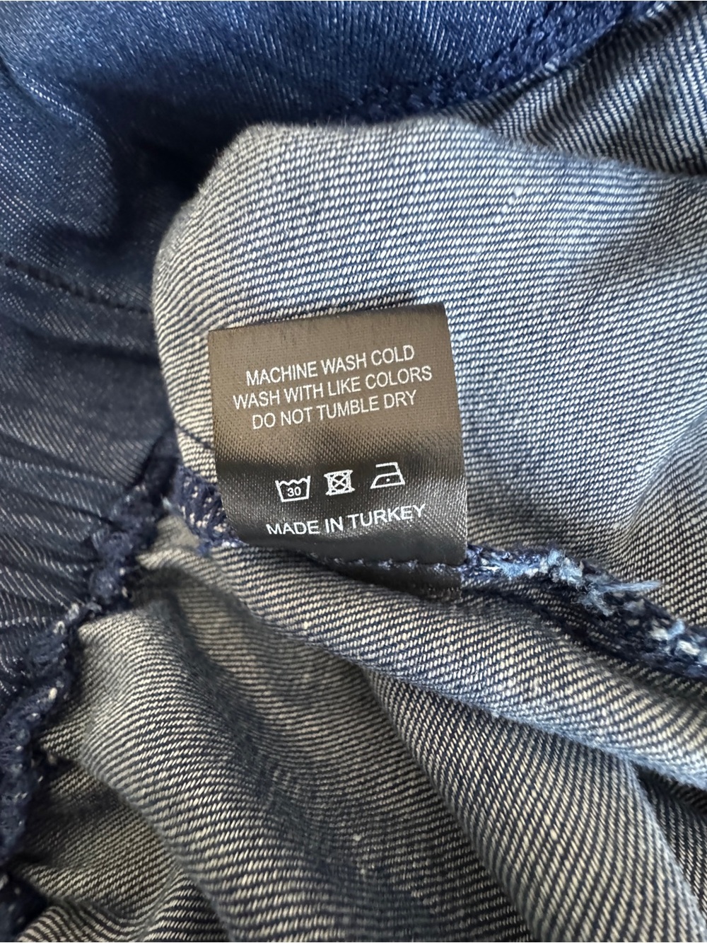 Ruti Ebb and Flow Wide Leg Denim Pants Dark Wash Size 1 Cotton Linen EUC - Picture 12 of 14